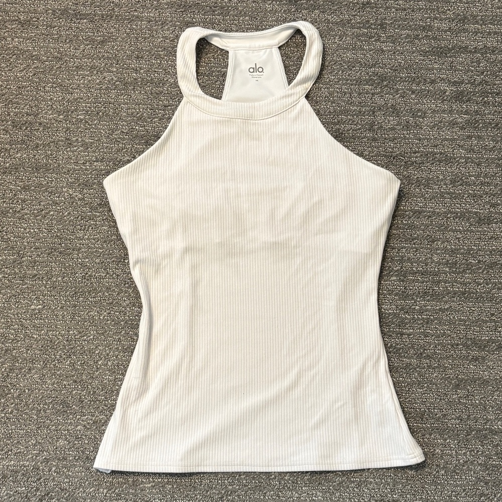 Alo Ribbed Yoga Tank